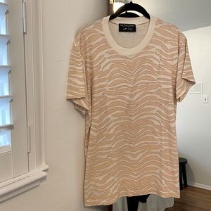 Animal print tee shirt